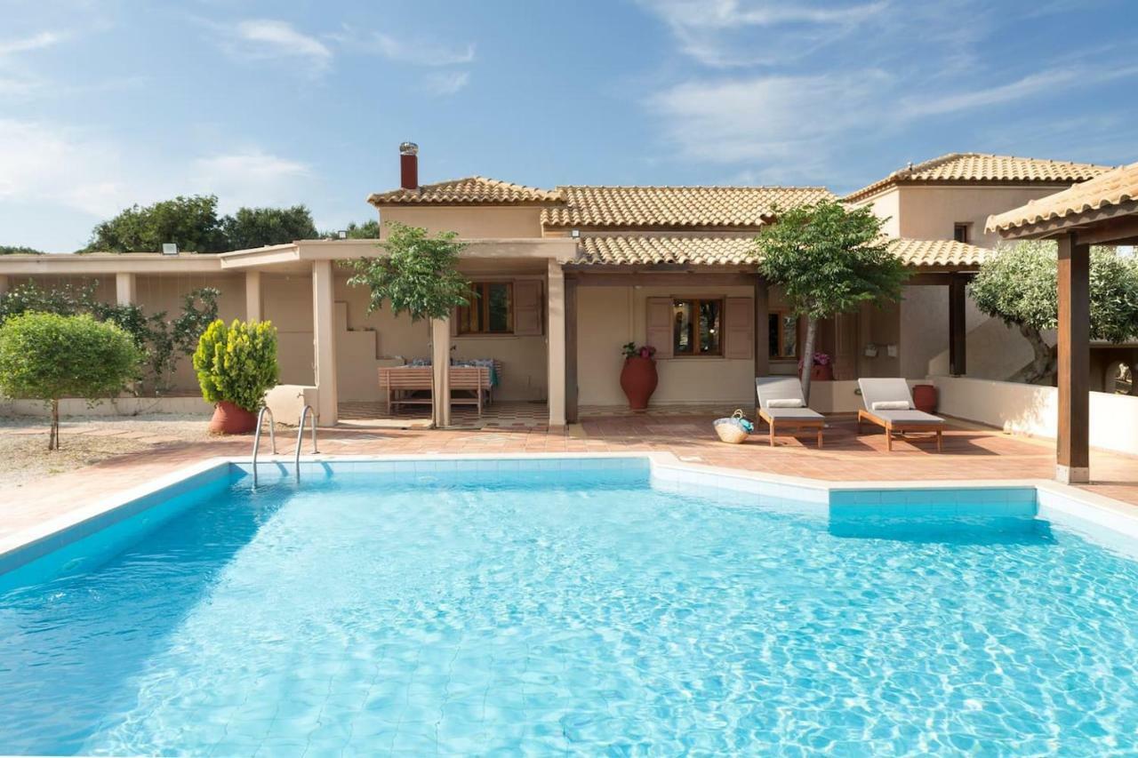 White Sand Villa. Spacious Villa With Prive Pool. Agia Pelagia  Exterior foto