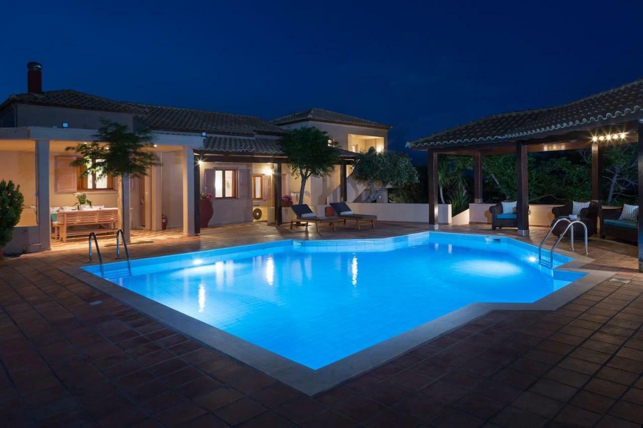 White Sand Villa. Spacious Villa With Prive Pool. Agia Pelagia  Exterior foto